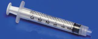 General Purpose Syringe Monoject™ 3 mL Luer Lock Tip Without Safety