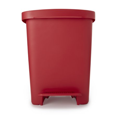 Trash Can McKesson 32 Quart Rectangular Plastic Step On