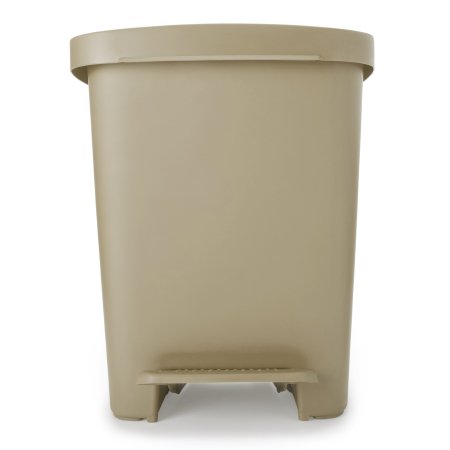 Trash Can McKesson 32 Quart Rectangular Plastic Step On