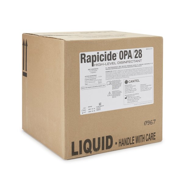 OPA High-Level Disinfectant Rapicide® OPA/28 RTU Liquid 1 gal. Jug Max 28 Day Reuse